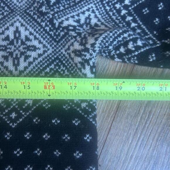 Vintage Y2K Ralph Lauren 100% Lambswool Aztec Navajo Western Print Sweater SZ S - Picture 5 of 7